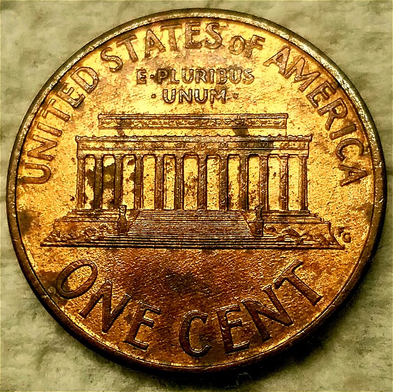 1994-P-Lincoln-Cent-Struck-Through-Spike-Head?